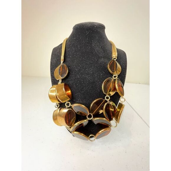 Escada amber necklace vintage - Picture 2 of 6